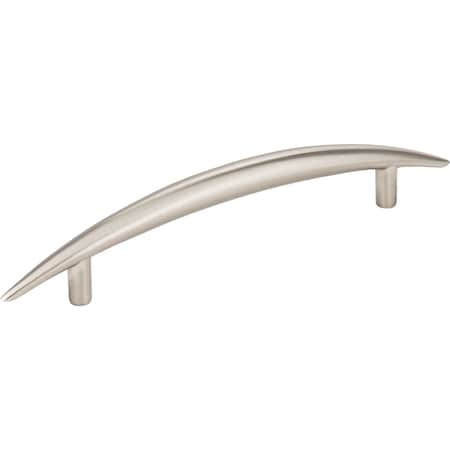 Elements 128 mm Center-to-Center Satin Nickel Arched Verona Cabinet Pull 409223SN